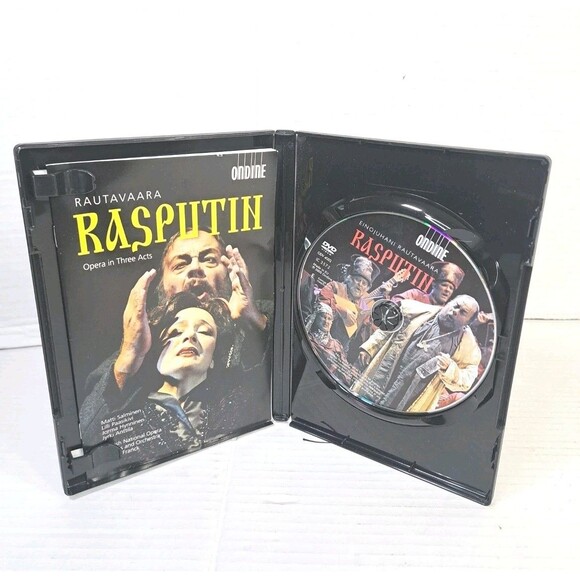 Rautavaara Rasputin Opera in Three Acts DVD 2005 Ondine Helsinki Matti Salminen - Picture 3 of 3